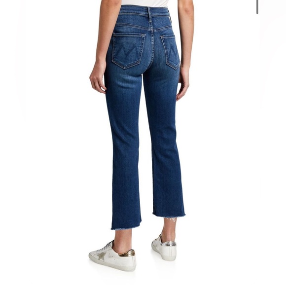 Mother Denim Jeans The Insider Crop Step Fray The Streets are Talking Size 30 - Picture 10 of 10